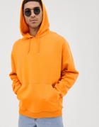 Asos Design Oversized Hoodie In Orange