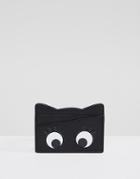 Monki Novelty Eyes Card Holder - Black