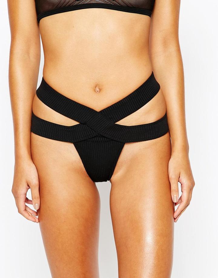 Minimale Animale Show Stopper Lava Bikini Bottoms - Lava