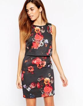 Warehouse Floral Dress - Multi
