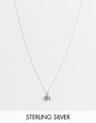 Kingsley Ryan Elephant Necklace On Bobble Chain In Sterling Silver