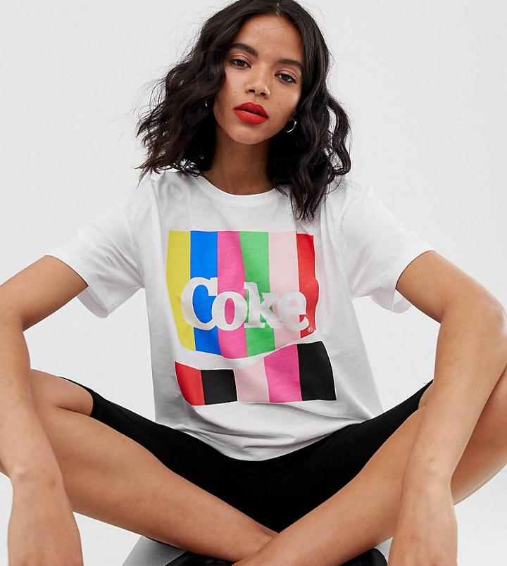 Only Neon 'coke' Logo Top