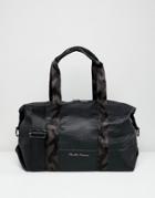 Claudia Canova Camo Print Trim Carryall - Black
