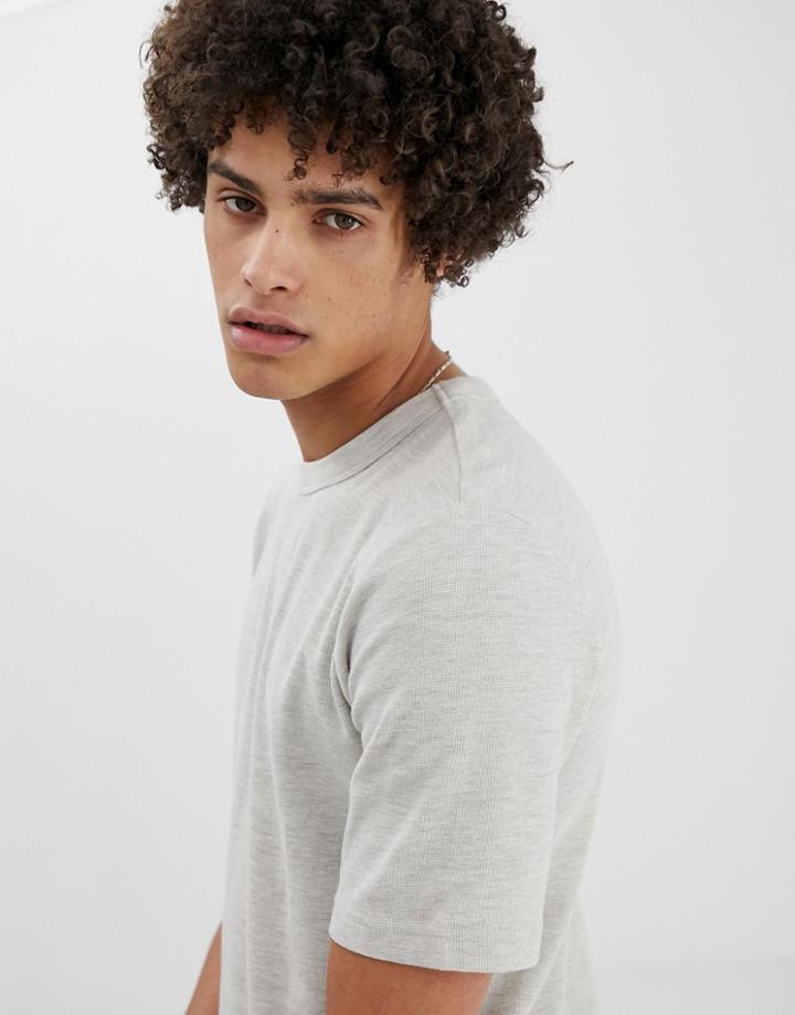 Weekday Grinko T-shirt-white