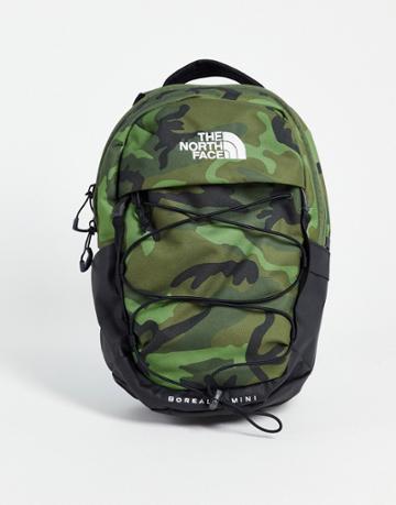 The North Face Borealis Mini Backpack In Camo-green