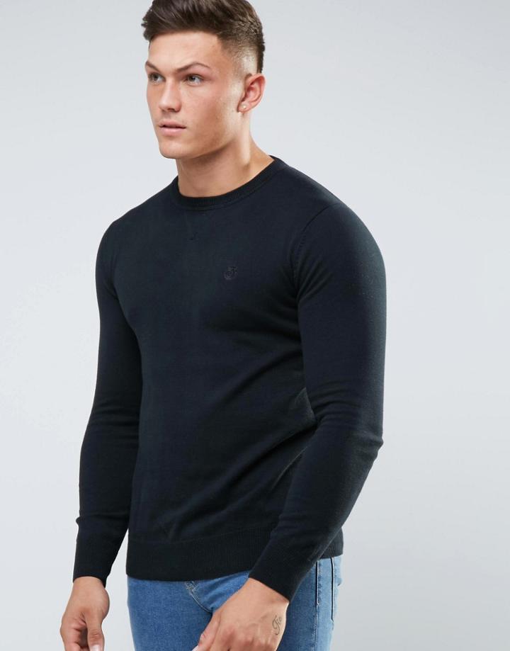 Element Crew Neck Sweater - Black