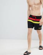 Boss Footballfish Germany Swim Shorts - Black
