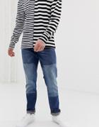 G-star Faeroes Straight Tapered Fit Mid Wash Jeans - Blue