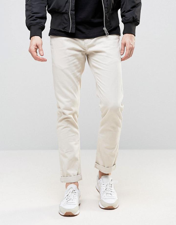 Bellfield Slim Chino Pant - Gray