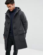 Kiomi Duffle Coat In Gray - Gray