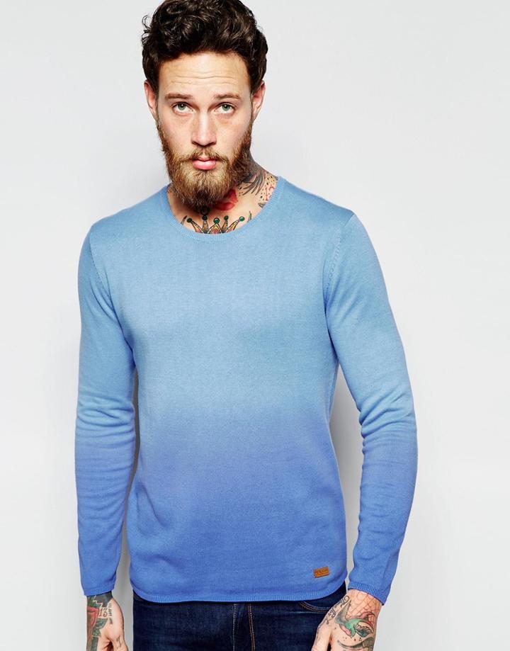 Pepe Grade Knitted Jumper - Blue