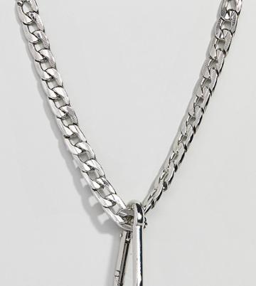 Uncommon Souls Clip Heavyweight Necklace - Silver