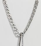 Uncommon Souls Clip Heavyweight Necklace - Silver