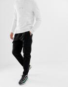 Fairplay Cargo Sweatpants In Black - Black