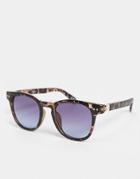 Jeepers Peepers Womens Round Sunglasses In Tort-brown