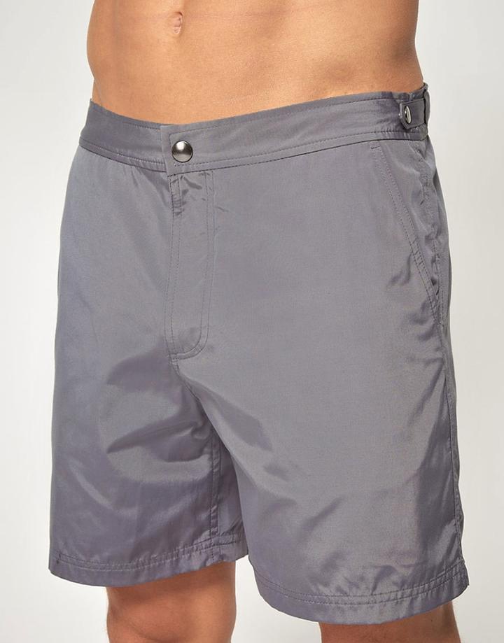 Asos Swim Shorts - Gray