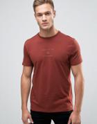 New Look T-shirt With Seattle Chest Print In Rust - Brown