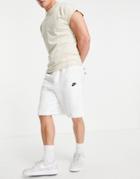 Nike Branded Aop Pack Logo Shorts In White