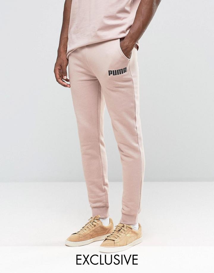 Puma Joggers In Tapered Fit Exclusive To Asos - Pink