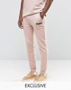 Puma Joggers In Tapered Fit Exclusive To Asos - Pink