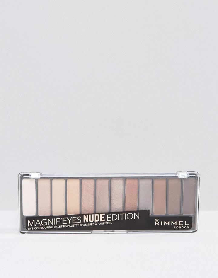 Rimmel 12 Pan Eyeshadow Palette Nude Edition - Multi
