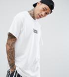 Crooked Tongues T-shirt In White With Logo Print - White