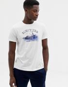 J.crew Mercantile Rusty Jibb Print T-shirt In White - White