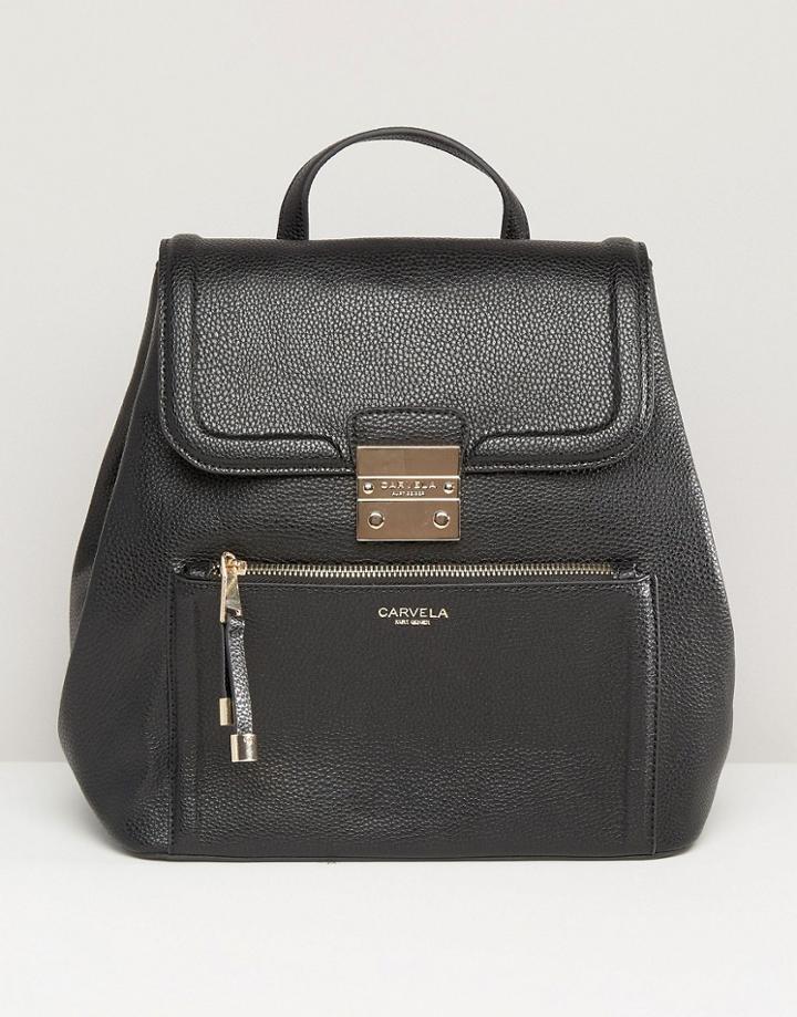 Carvela Minnie Structured Backpack - Black