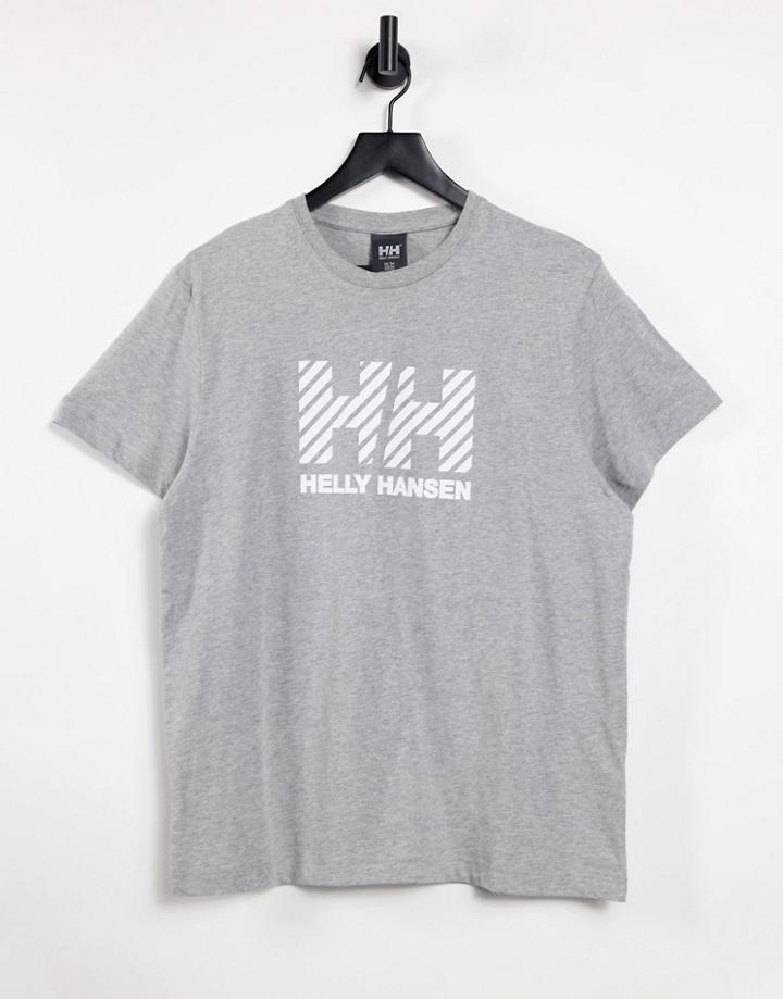 Helly Hansen Active T-shirt In Gray-grey