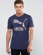 Puma Archive Logo T-shirt In Blue 57151337 - Blue