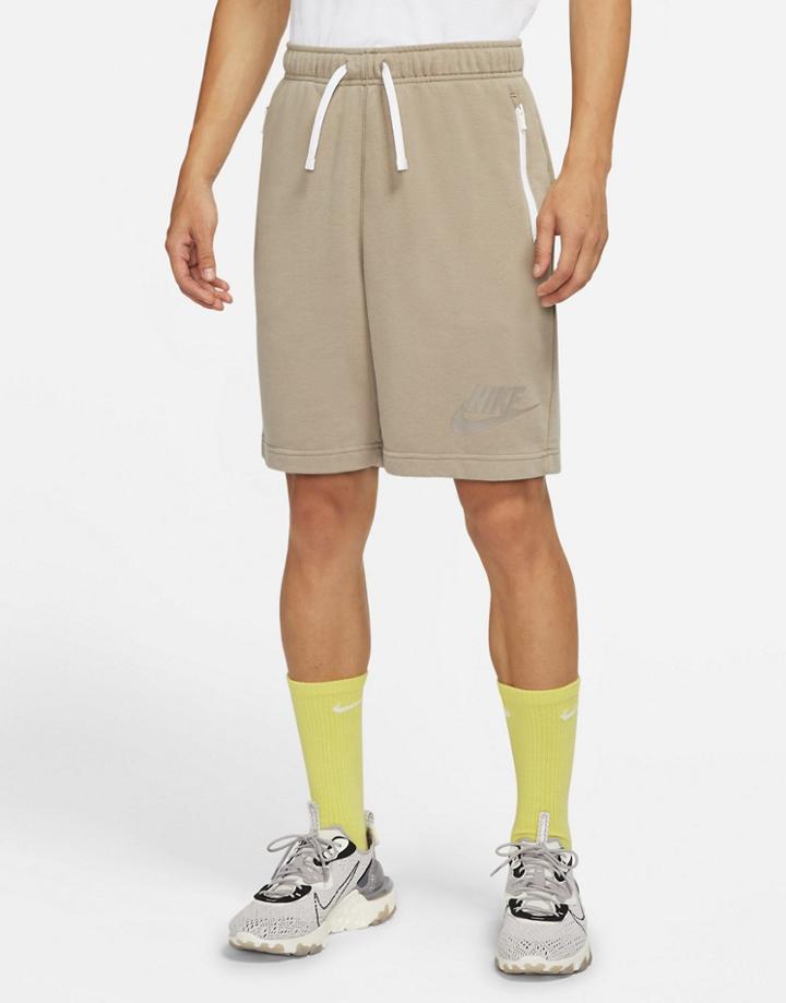 Nike Wash Pack Shorts In Stone-grey