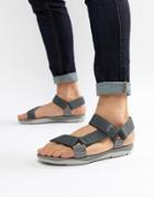 Camper Match Strap Sandals In Gray - Gray