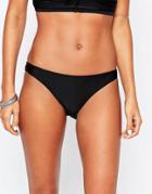 Evil Twin Black Sea Crop Bikini Bottom - Black