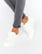 New Look Lace Up Sneaker - White
