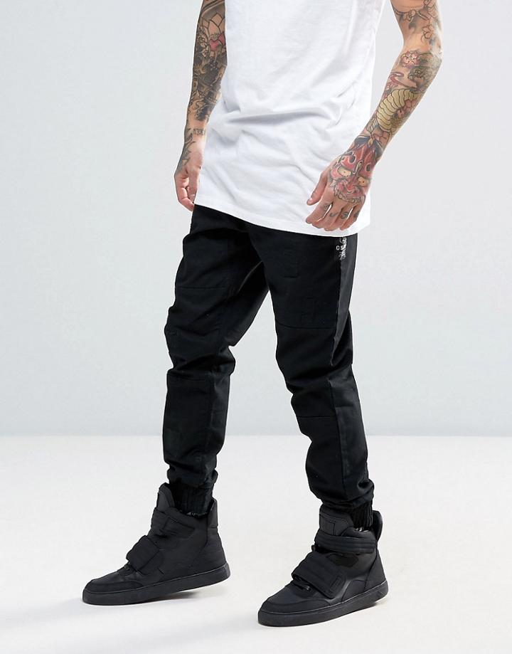 Cayler & Sons Joggers With Patches - Black