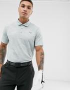 Puma Golf Camo Polo In Gray