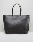 Matt & Nat Minimal Tote Bag In Black - Black