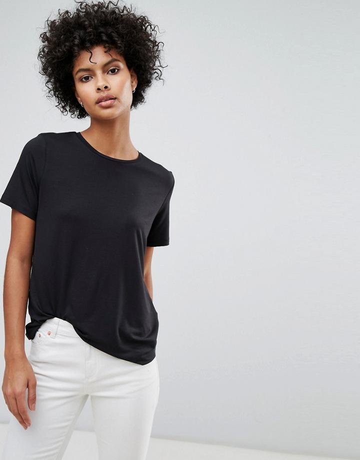 Vero Moda Round Neck T-shirt - Black