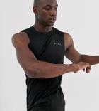 Asos 4505 Tall Training Sleeveless T-shirt With Quick Dry In Black - Black