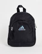 Adidas Training Logo Mini Backpack In Black