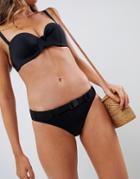 Pour Moi Bikini Bottoms In Black