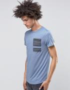 Systvm Flint T-shirt In Slate - Blue