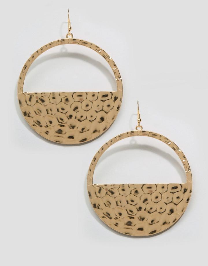 Aldo Bossert Hoop Drop Earrings - Gold