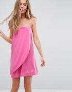 Asos Bridal Team Bride Bandeau Robe - Pink