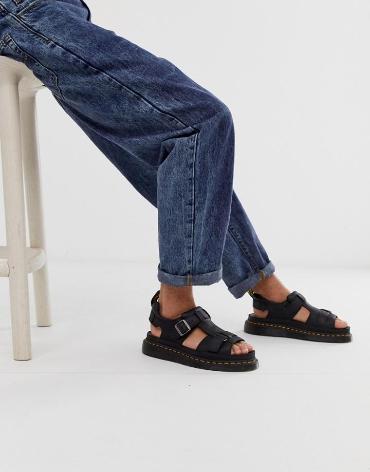 Dr Martens Hayden Sandals In Black