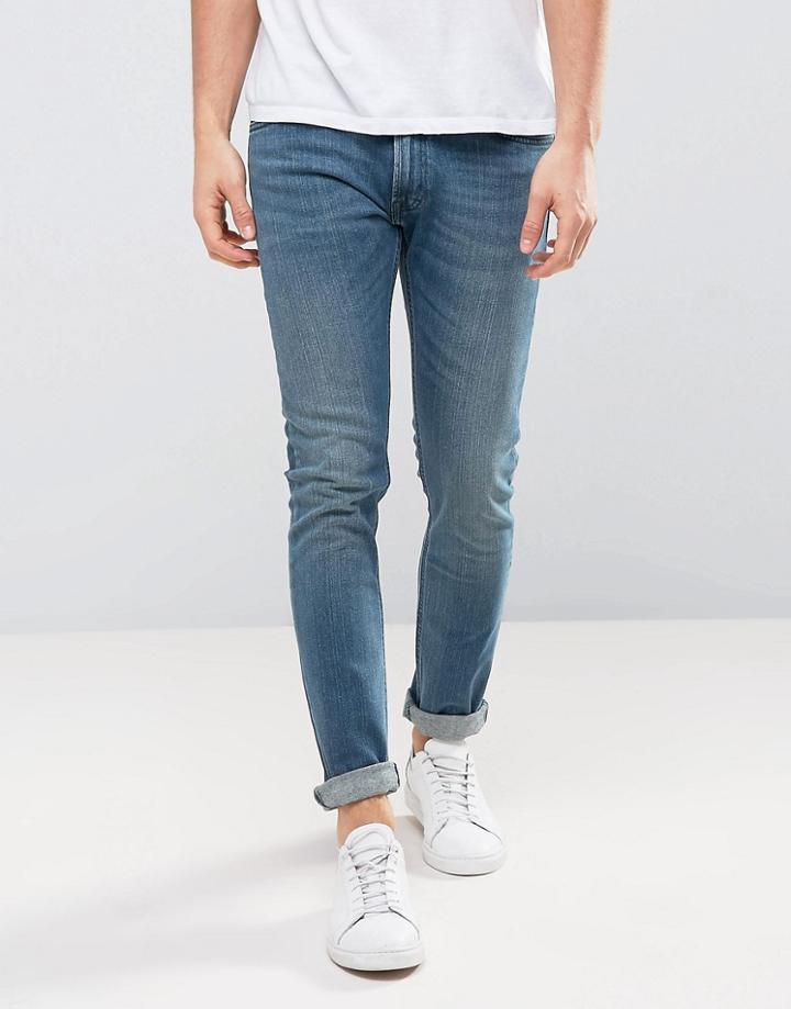 Lee Jeans Luke Slim Tapered Fit Jeans - Blue