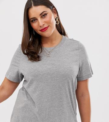 Vero Moda Curve Classic T-shirt - Gray