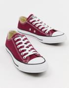 Converse Chuck Taylor All Star Ox Burgundy Sneakers