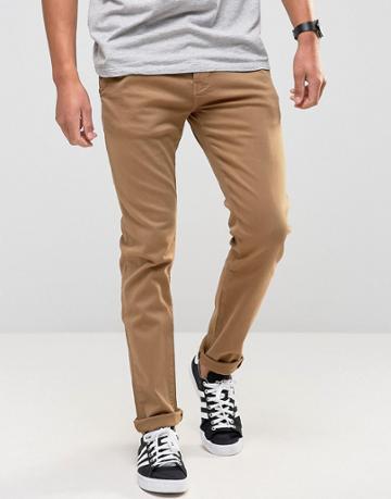 Firetrap Slim Fit Chinos - Tan