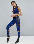 Adidas Stella Sport Printed Leggings - Orange